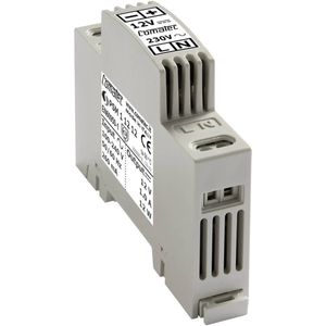 Comatec - PSM1/12.12 - DIN-rail Netvoeding - 12 V/DC - 1 A - 12 W - Inhoud 1 stuk