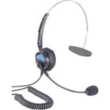 Basetech - KJ-97 - Headset - Zwart - Bedraad - 1,9 Meter Kabellengte