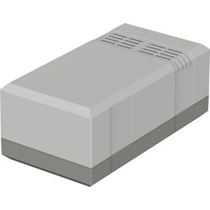 Bopla - Elegant Behuizing - Zwart - Grijs - Polystyreen - 125x67x50mm