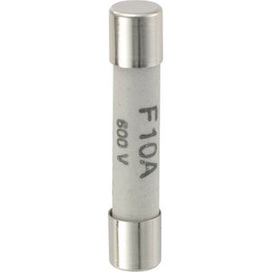 Voltcraft - 123422 Ersatzsicherung (ø x l) 6.3 mm x 32 mm 10 a 600 v Flink -f- Inhalt 1 St.