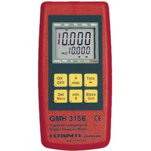 Greisinger GMH 3156 Gasdrukmeter Luchtdruk, Vloeistoffen 2.5 - 400 bar Met datalogger