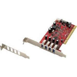 Renkforce - USB 3.2 Gen 1 - Controllerkaart - 4 Poorten - PCI