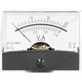 Voltcraft - AM-60X46/30V/1,5A/DC AM-60X46/30V/1,5A/DC Einbau-Messgerät AM-60X46/30V/1,5A/DC 30 V/1.5