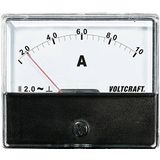VOLTCRAFT AM-70X60/10A Inbouwmeter AM-70X60/10 A 10 A Weekijzer