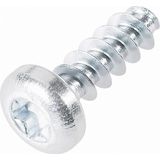 Toolcraft - 88200-8 - Zelfborende Schroeven - Staal - Verzinkt - 100 Stuk