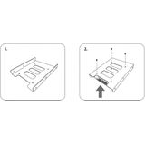 Renkforce HDA-250M 3.5 inch HDD-inbouwframe voor 2.5 inch