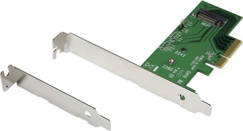 Renkforce PCI Express Adapterkaart M.2 SSD - 1 poort