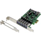 Renkforce USB 3.2 Gen 1 Controllerkaart - 7 Poorten PCIe