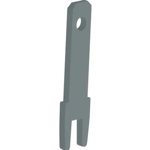 Vogt Verbindungstechnik 3785w08.68 Plug-tong Insteekbreedte: 2.8 mm Insteekdikte: 0.8 mm 180 ° Ongeïsoleerd Metaal 100