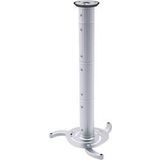Speaka Professional Projector Beamer-Plafondbeugel Kantelbaar Draaibaar Afstand Vloer-Plafond (Max.): 106 Cm Zilver