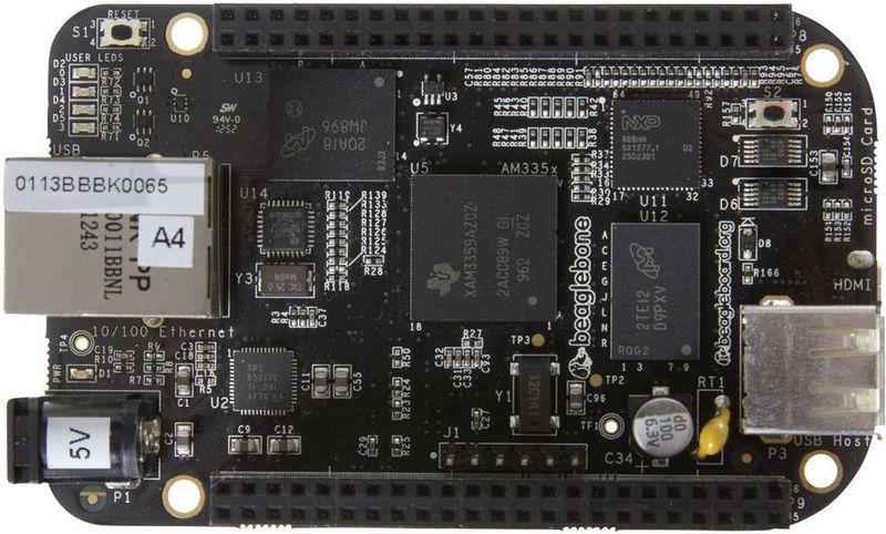 BeagleBoard - BeagleBone Black - Ontwikkelbord - Zwart - Materiaal: Kunststof