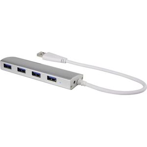 Renkforce USB 3.2 Gen 1 Hub - 4 Poorten - Aluminium
