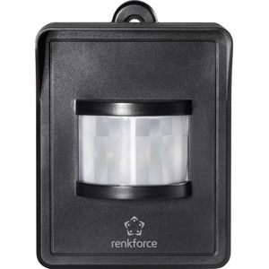 Renkforce RS2W Bewegingsmelder Draadloos Opbouw (op muur) 1-kanaals Bereik max. (in het vrije veld) 150 m