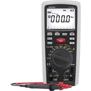 VOLTCRAFT ET-200 Isolatiemeter 50  - 100  - 250  - 500  - 1000 V 20 GΩ