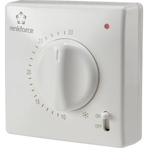 Renkforce TR-93 dambiance thermostaat zichtbare montage (opbouw) dagprogramma 5 tot 30 °C