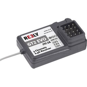 Reely GT2 EVO 3-kanaals ontvanger 2,4 GHz Stekkersysteem JR