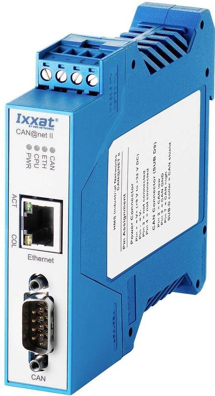 HMS - Convertitore CAN Bus Ethernet - Automatisering - 12 V/DC - 24 V/DC