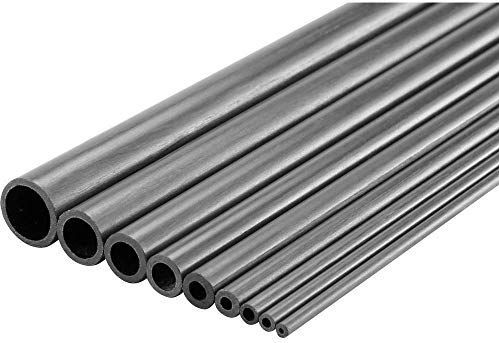 Carbon Buis (Ø x l) 10 mm x 1000 mm Binnendiameter: 8 mm 1 stuk(s)