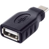 Renkforce USB 2.0 Adapter - USB-C Naar USB 2.0 Bus - OTG - Verguld