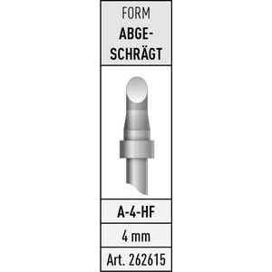 Stannol A-4-HF Soldeerpunt Afgeschuind Inhoud: 1 stuk(s)