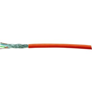 Kash 70M049 Netwerkkabel CAT 7 S/FTP 4 x 2 x 0.25 mm² Oranje 25 m