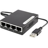 Renkforce RF-4451433 Netwerk switch 5 poorten 100 MBit/s USB-stroomverzorging