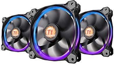 Thermaltake - Riing 12 LED RGB - 3-delige Set Behuizingsventilatoren - RGB LED - 256 Kleuren