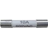 No Name - HV510.10 Multimeterzekering - 5mm x 20mm - 10A - 600V - Inhoud 1 stuk