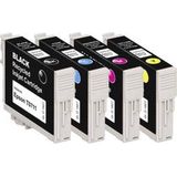 Basetech Inktcartridge vervangt Epson T0715, T0711, T0712, T0713, T0714 Compatibel Combipack Zwart, Cyaan, Magenta, Gee