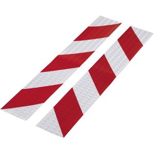 TOOLCRAFT RTS60/400-RD 1564046 Reflectietape RTS Rood, Zilver (l x b) 40 cm x 60 mm 1 set(s)