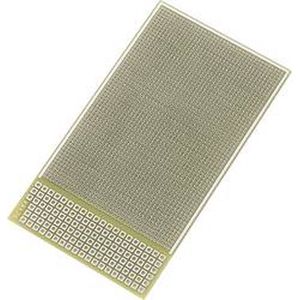 TRU COMPONENTS SU520884 IC-printplaat Epoxide (l x b) 95 mm x 53 mm 35 µm Rastermaat 1.27 mm Inhoud 1 stuk(s)