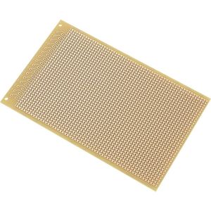 Tru Components Euroboard hard papier (L x B) 160 mm x 100 mm 35 µm steek 2,54 mm SU527466 Inhoud 1 st. (Bestuur), Elektronica benodigdheden + Behuizing