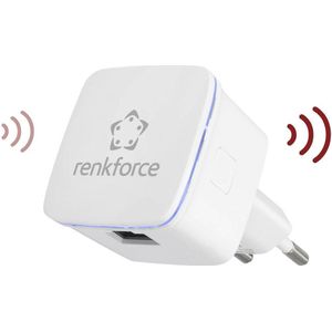 Renkforce RF-WR-N300MINI WiFi-versterker 300 MBit/s 2.4 GHz