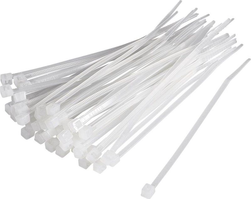 Tru Components - 1592853 TC-CV240L203 Kabelbinder 240 mm 7.60 mm Natur 100 St.