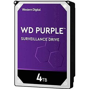 Western Digital Paars? 4 TB interne harde schijf, 8,9 cm (3,5 inch), SATA III WD40PURZ