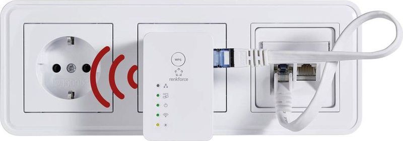 Renkforce RF-AP-N300Mini WiFi-accesspoint - 300 MBit/s - 2.4 GHz