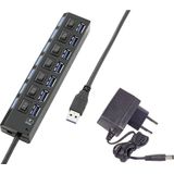 Renkforce USB 3.2 Gen 1 Hub - 7 Poorten - Zwart