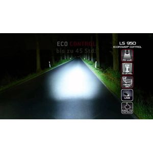 Trelock koplamp ls950 control ion 70 lux incl. houder