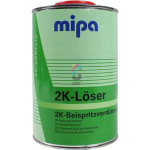 MIPA 2K Löser Uitspuitverdunning - Blending Thinner 1 liter