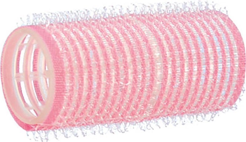 Comair - Kleefrollers - Roze - Klittenband - Inhoud 12 Stuks