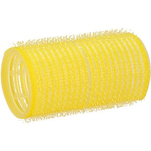 Comair - Kleefrollers - Geel - 12 Stuks - Haarstyling