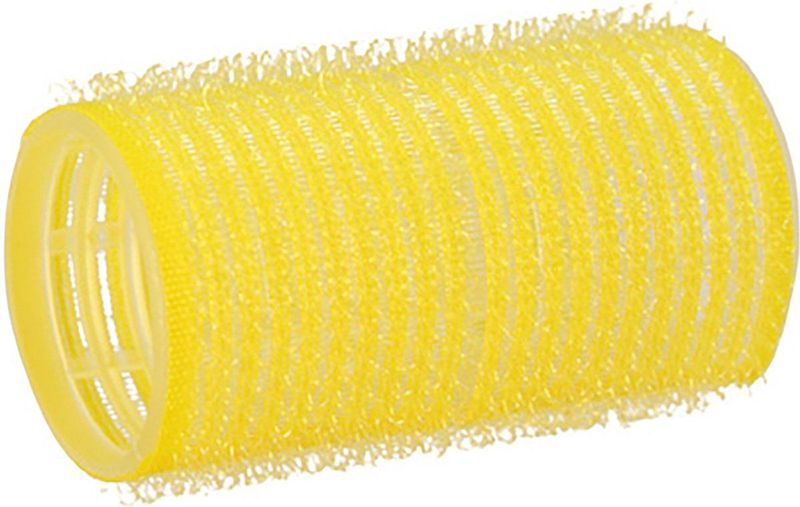 Comair - Kleefrollers - Geel - 12 Stuks - Haarstyling