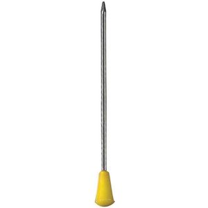 Comair Metalen Permanent Pin met Gele Plastic Kop - 50 stuks
