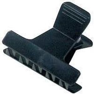 Comair - Afdeelklemmen - Plastic - Zwart - 12 Stuks