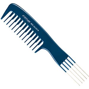 Comair - Blue Line Profi Grip/Vorkkam 600 - Vorkkam - Blauw - Metalen Pin, 20cm, Hittebestendig, Celon Materiaal