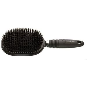 Comair 3020444 Paddle Brush wildzwijnharen, 13 rijen, zwart