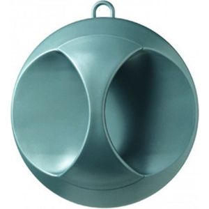 Comair Elegant Handspiegel Mat Zilver 25cm