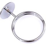 Comair - Föhnhouder Dubbelring - Chroom - Hittebestendig Materiaal