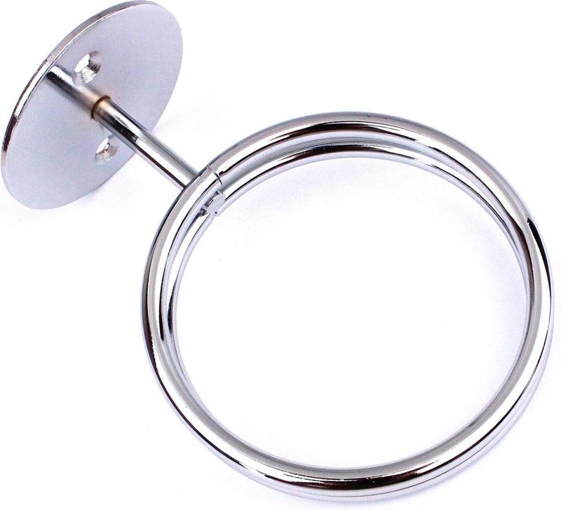 Comair - Föhnhouder Dubbelring - Chroom - Hittebestendig Materiaal