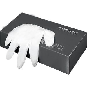 Comair Vinyl handschoenen poedervrij, 100 stuks box
